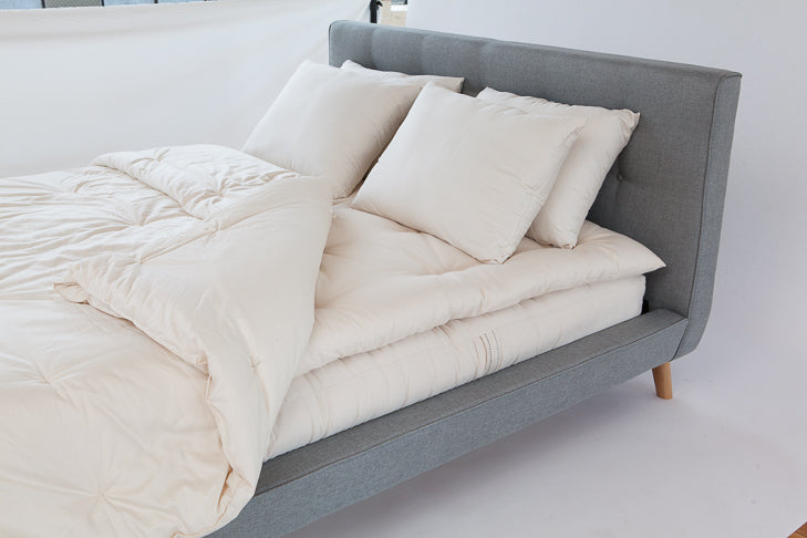 Cotton & Wool Filled Mattress - No Springs - No foam - Made in the USA