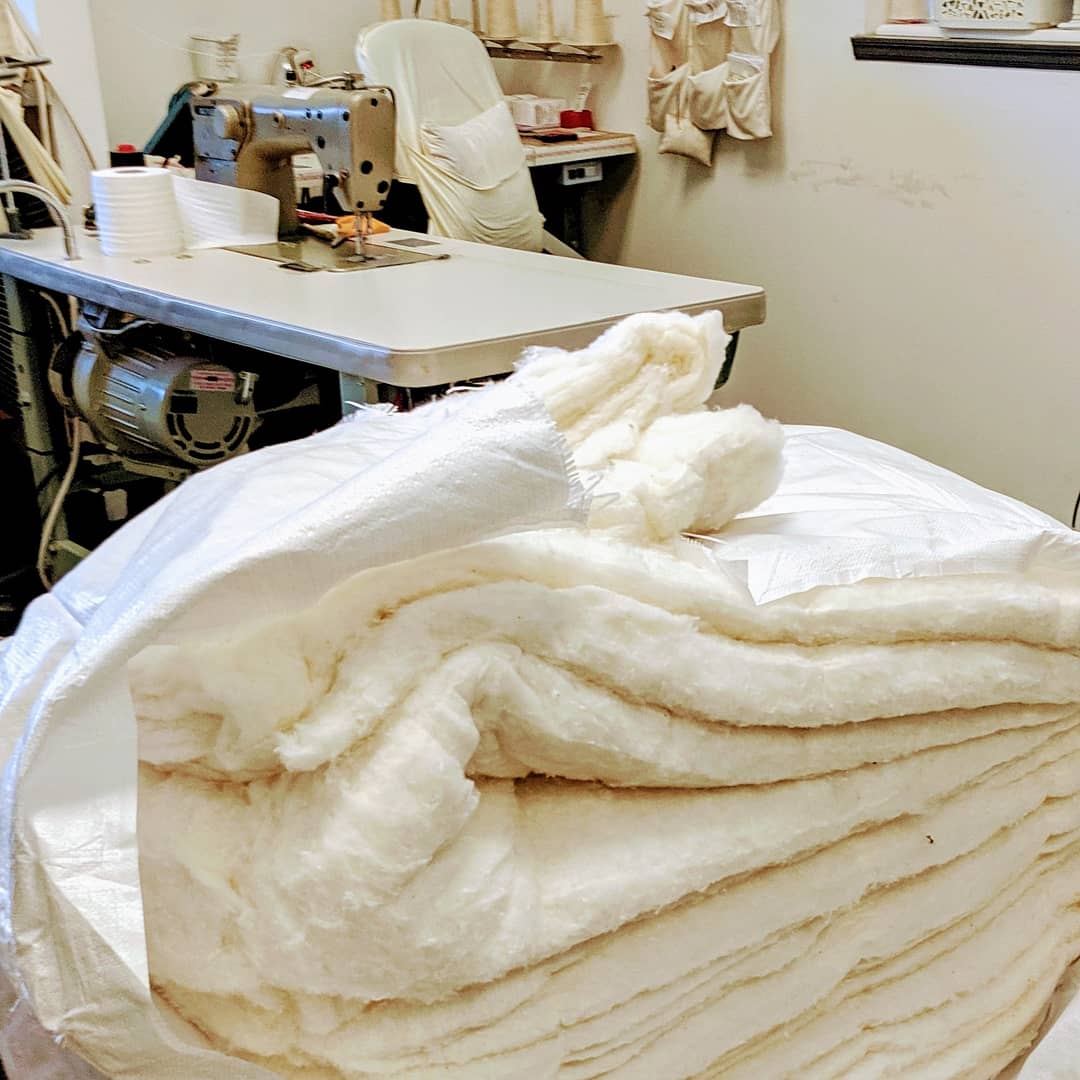 Cotton & Wool Filled Mattress - No Springs - No foam - Made in the USA
