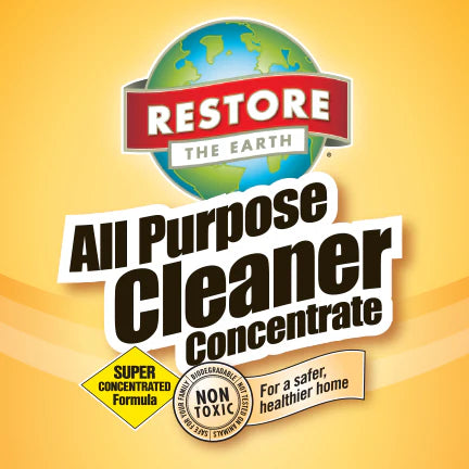 Restore Naturals All Purpose Cleaner Concentrate -Made in the USA - (Non-Toxic, Biodegradable)