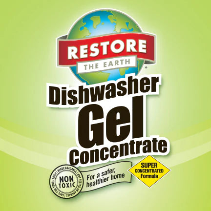 Restore Naturals Dishwasher Gel Concentrate (Non-Toxic, Biodegradable) Made in the USA