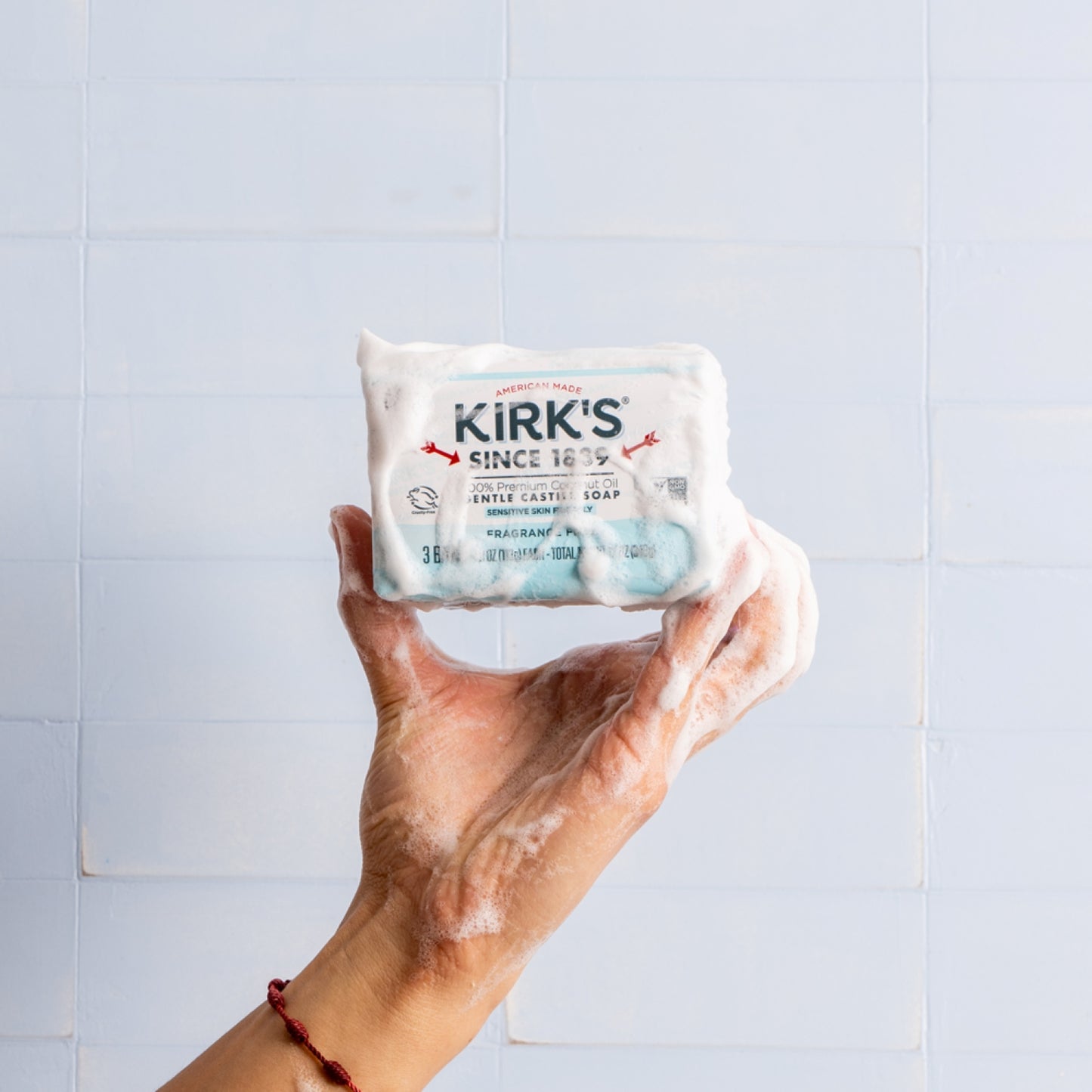 Kirk's Castile Soap - Fragrance Free Traditional Bar Soap - Gentle for Sensitive Skin