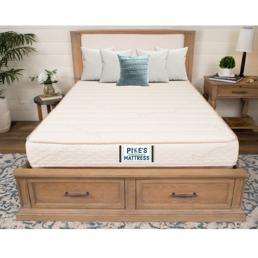 8 Latex Mattress 100% Latex No Filler! Flippable! Medium-Firm