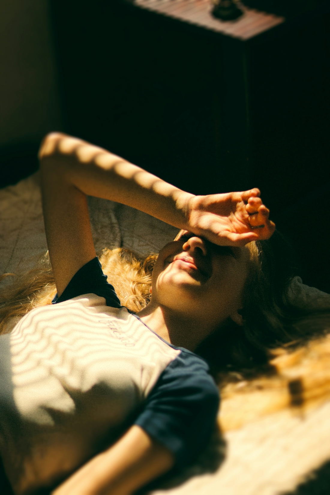 a person lying on the ground