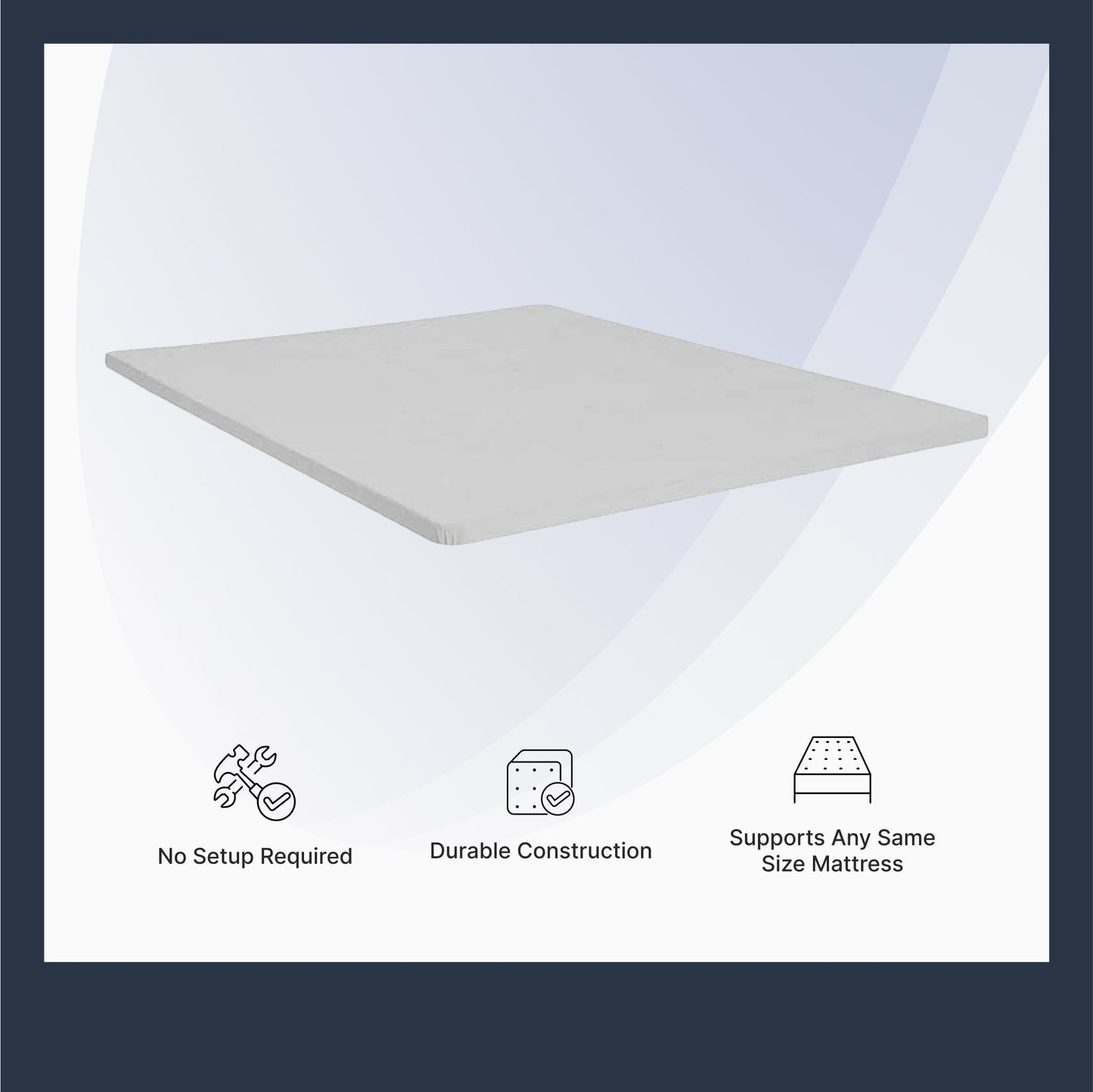 Bunkie Board - 2" mattress platform foundation