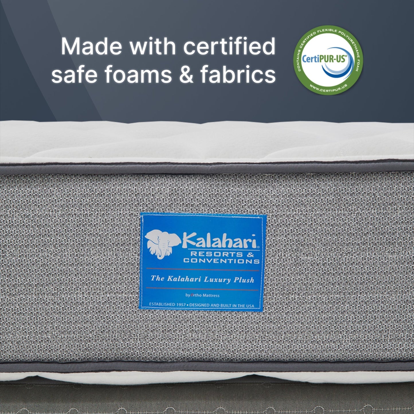 Kalahari Mattress - Made in the USA