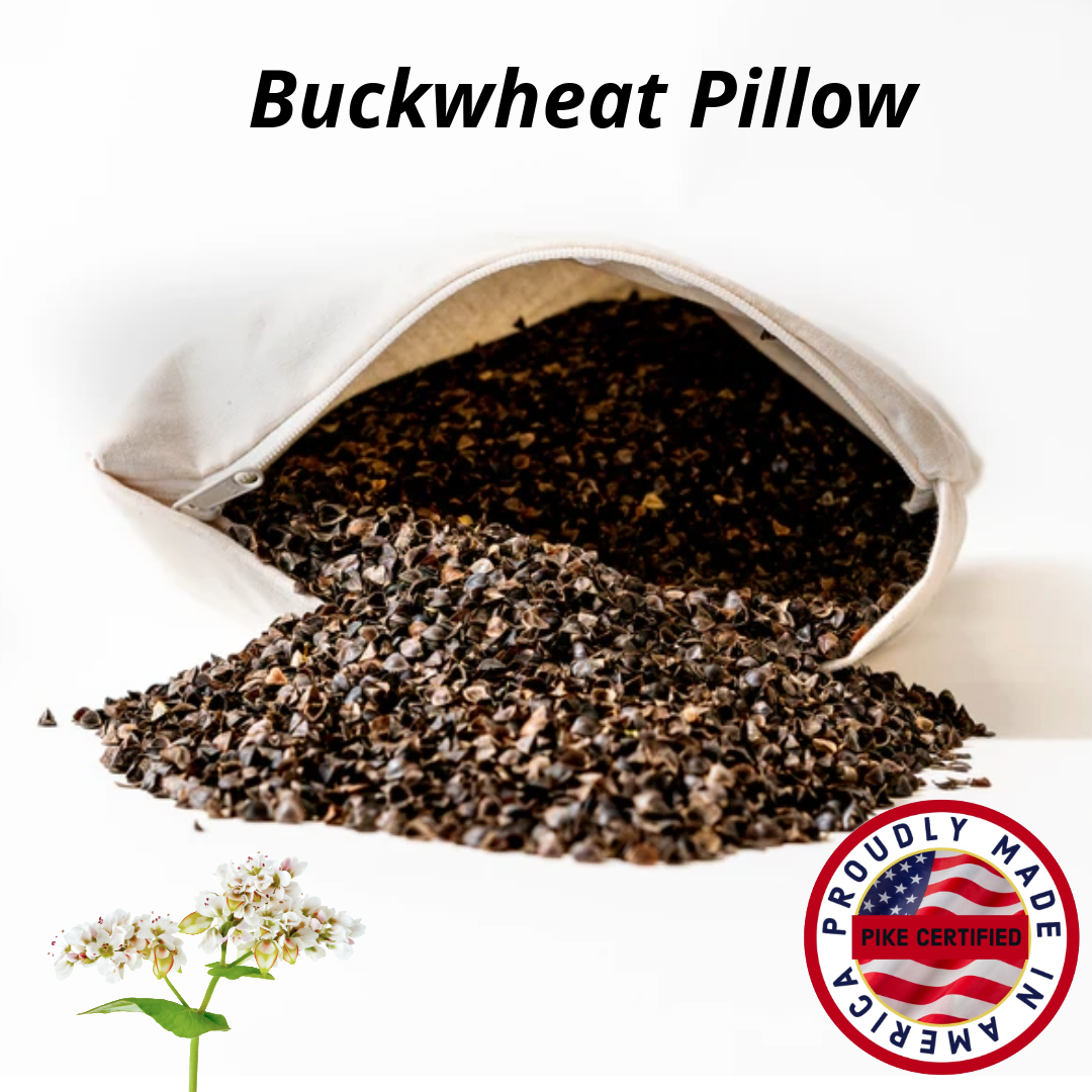 USA Made Buckwheat Pillows - Customizable pillow firmness