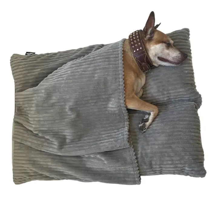 USA Made Copley Dog Bed with Blanket - Snuggly dog bed