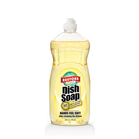 Restore Naturals Dish Soap (Non-Toxic, Biodegradable) Made in the USA