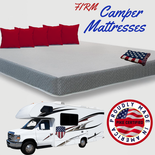 Firm Camper/RV Mattress - Made in USA -custom made