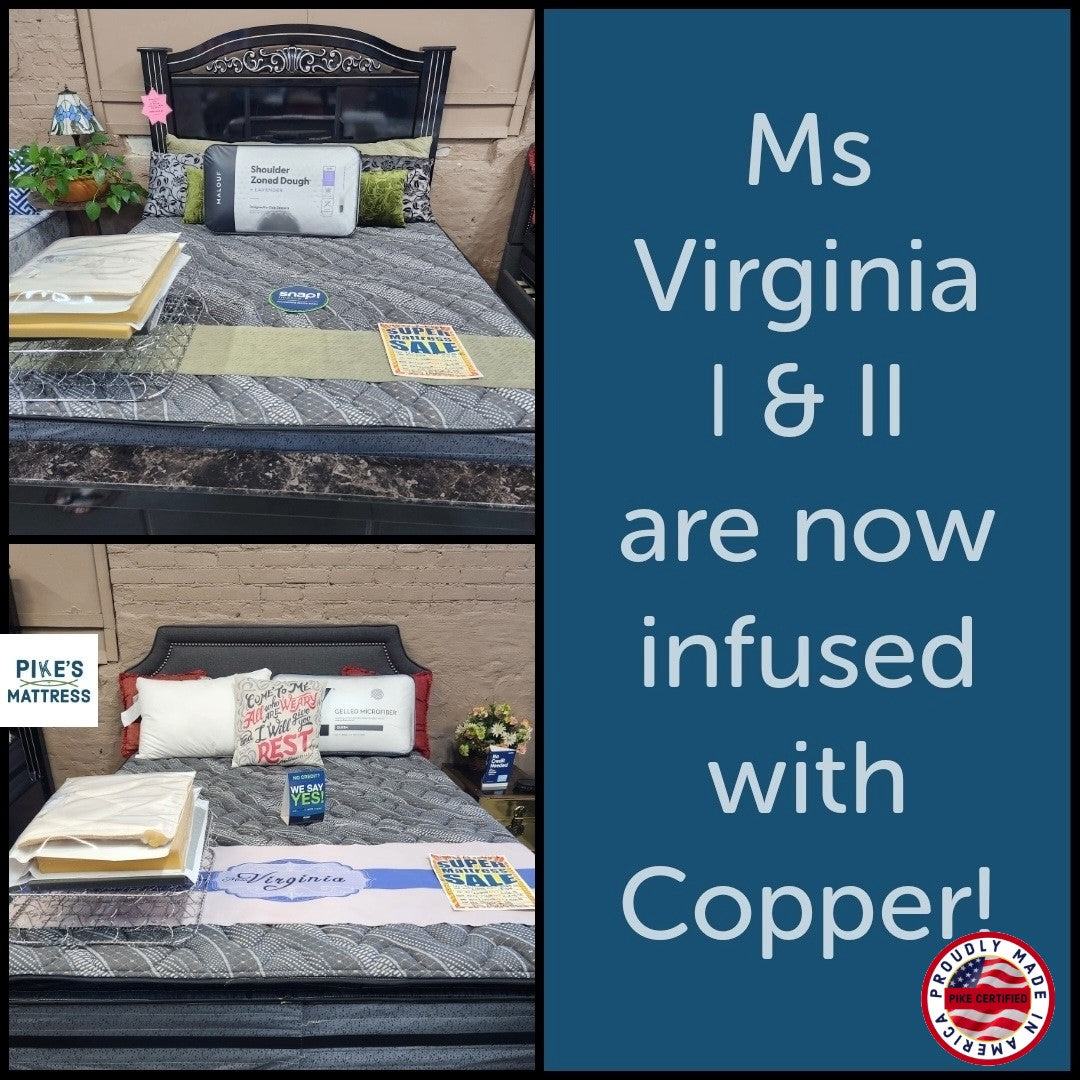 Pike's Original Miss Virginia Mattress - Our most popular mattress - Made in the USA