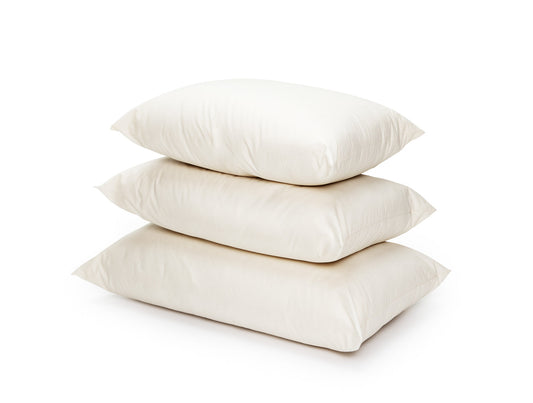 Wool Pillow w/Cotton Cover - Made in the USA