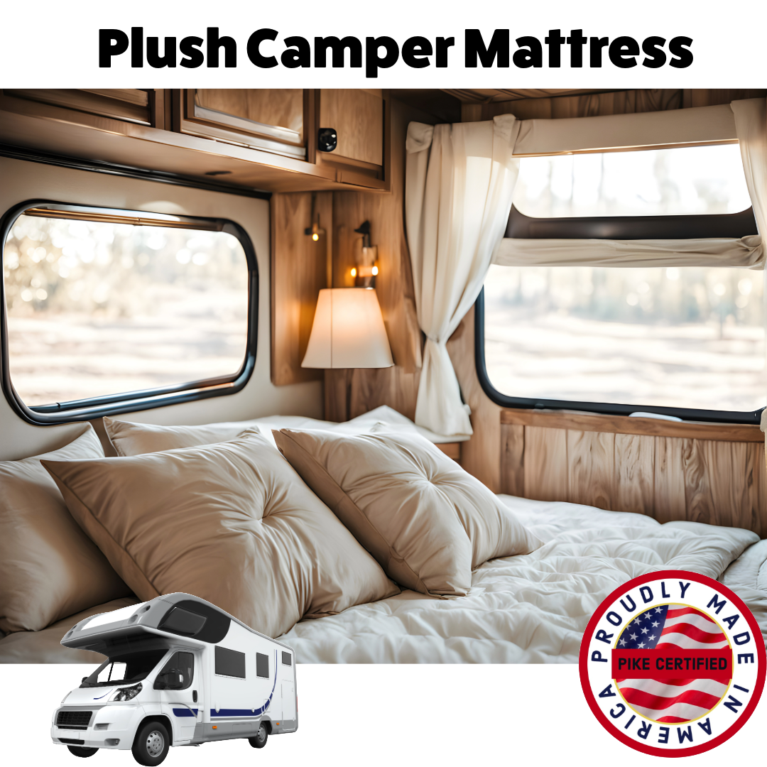 Plush 8.5" Camper Mattress - Made in the USA!