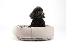 Load image into Gallery viewer, USA Made Robertson Round Dog Bed - Luxurious Plush Pet Bed
