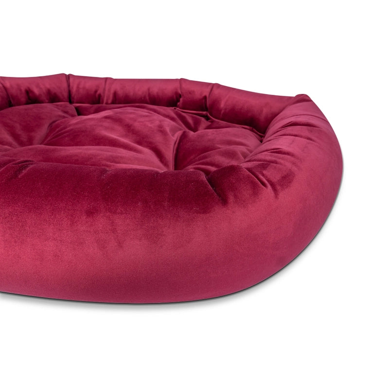 USA Made Robertson Round Dog Bed - Luxurious Plush Pet Bed