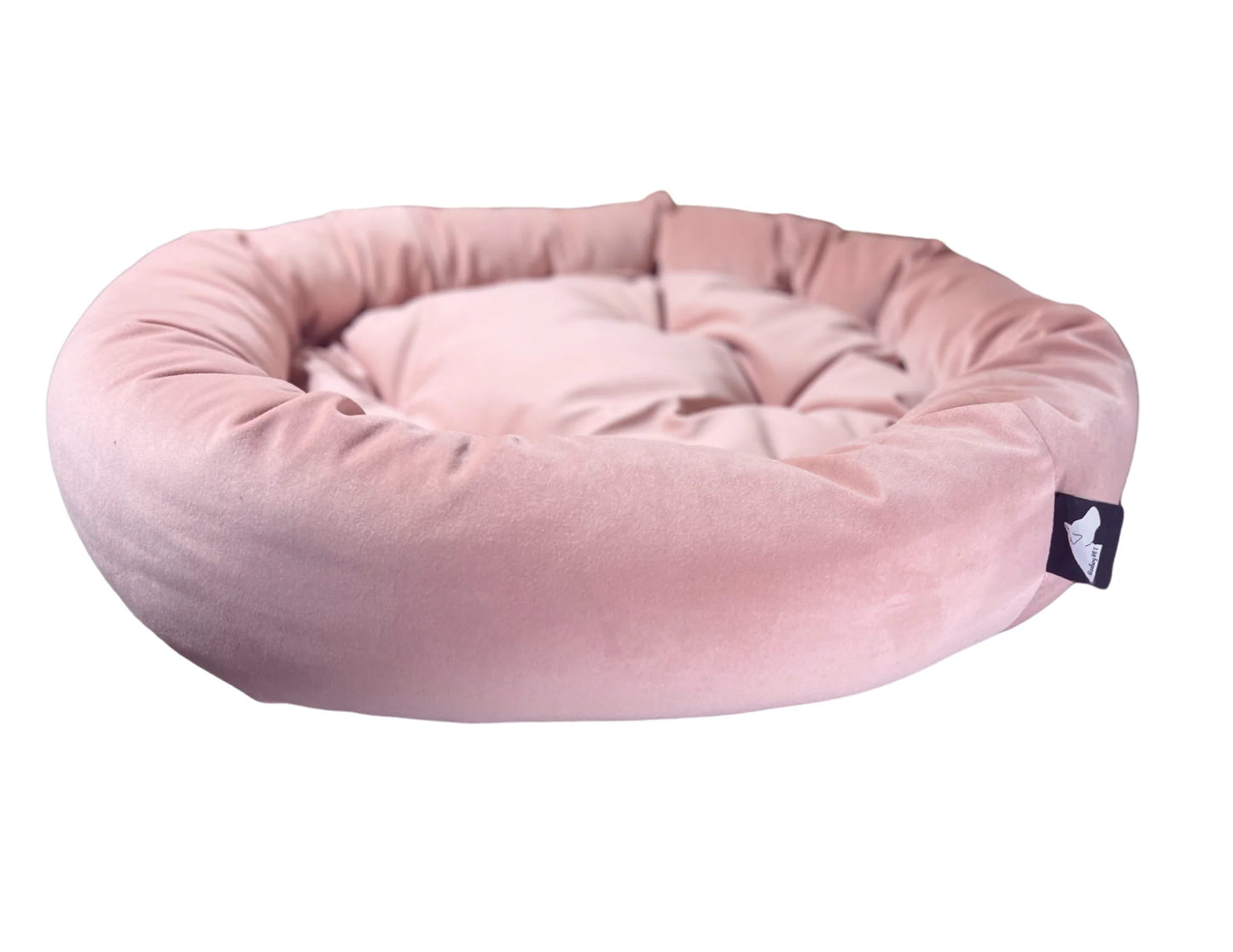 USA Made Robertson Round Dog Bed - Luxurious Plush Pet Bed