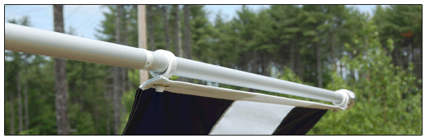 Tangle-Free Aluminum Flagpole for Outdoor Display