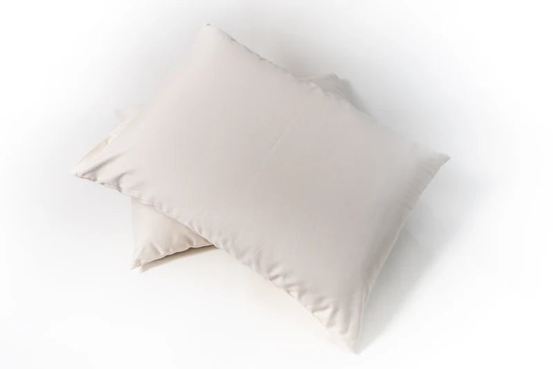 100% Organic Cotton filled Pillow with Cotton Cover - Made in the USA