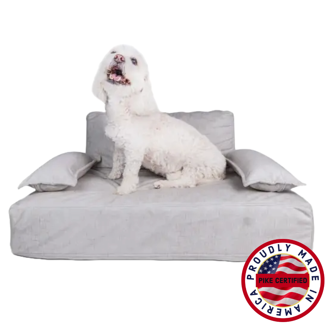 USA Made Dog Sofa - Plush & Supportive Dog bed