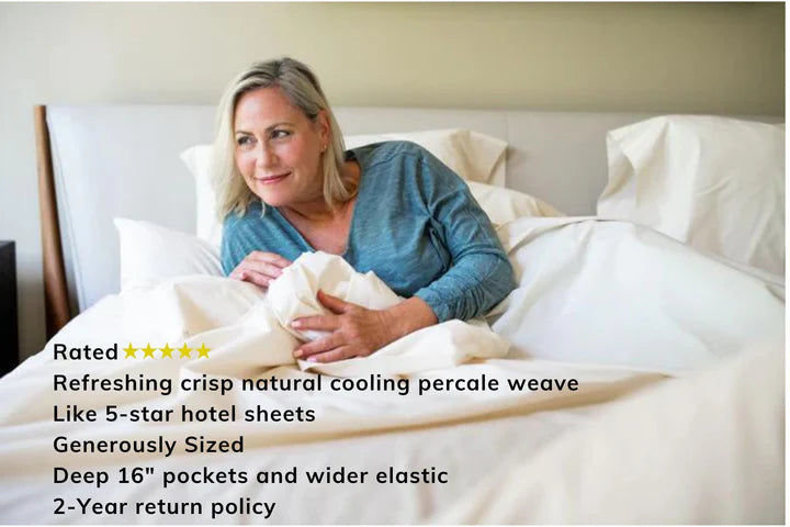 American Cotton Sheet Set - 100% American Cotton