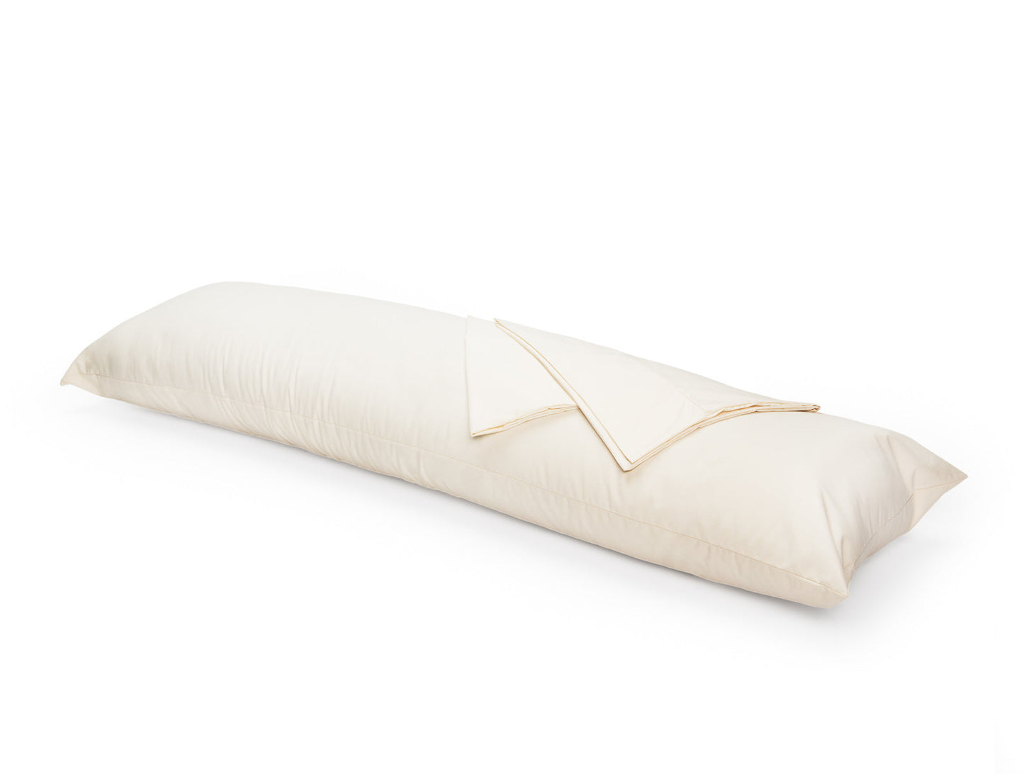 Wool Body Pillow & Case - Made in the USA