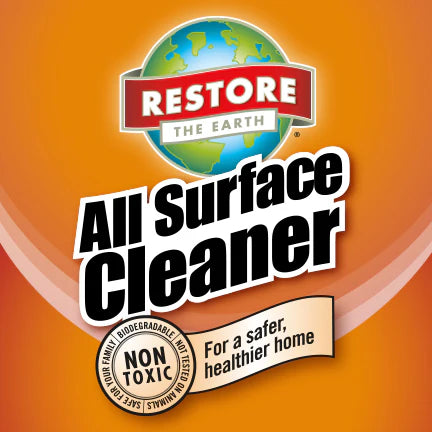 Restore Naturals All Surface Cleaner - Made in the USA - (Non-Toxic, Biodegradable)