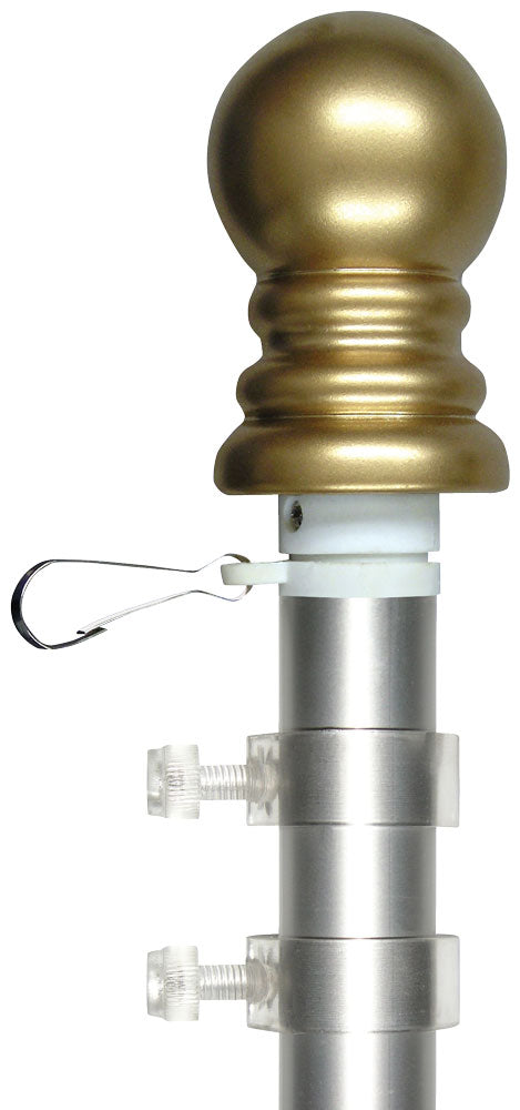 Tangle-Free Aluminum Flagpole for Outdoor Display