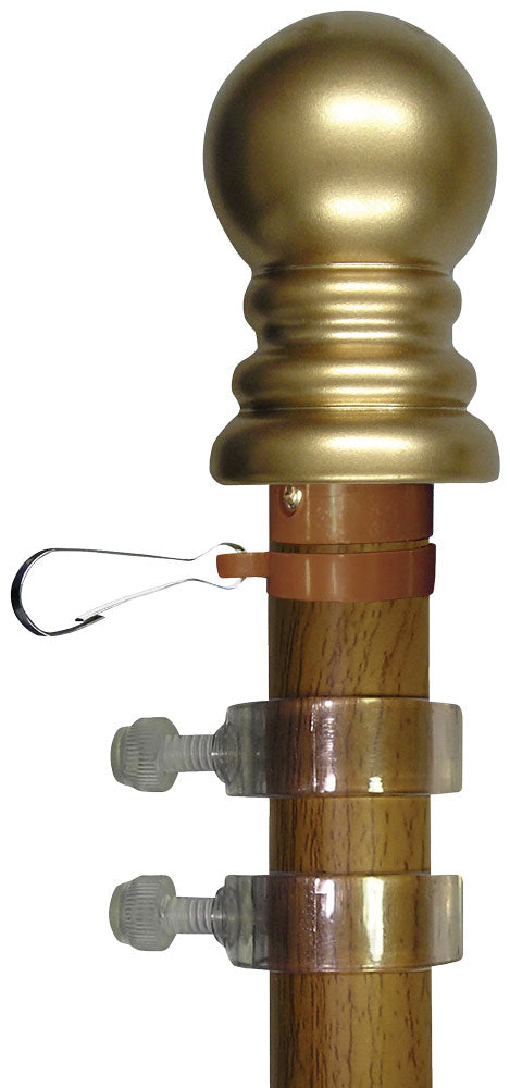 Tangle-Free Aluminum Flagpole for Outdoor Display