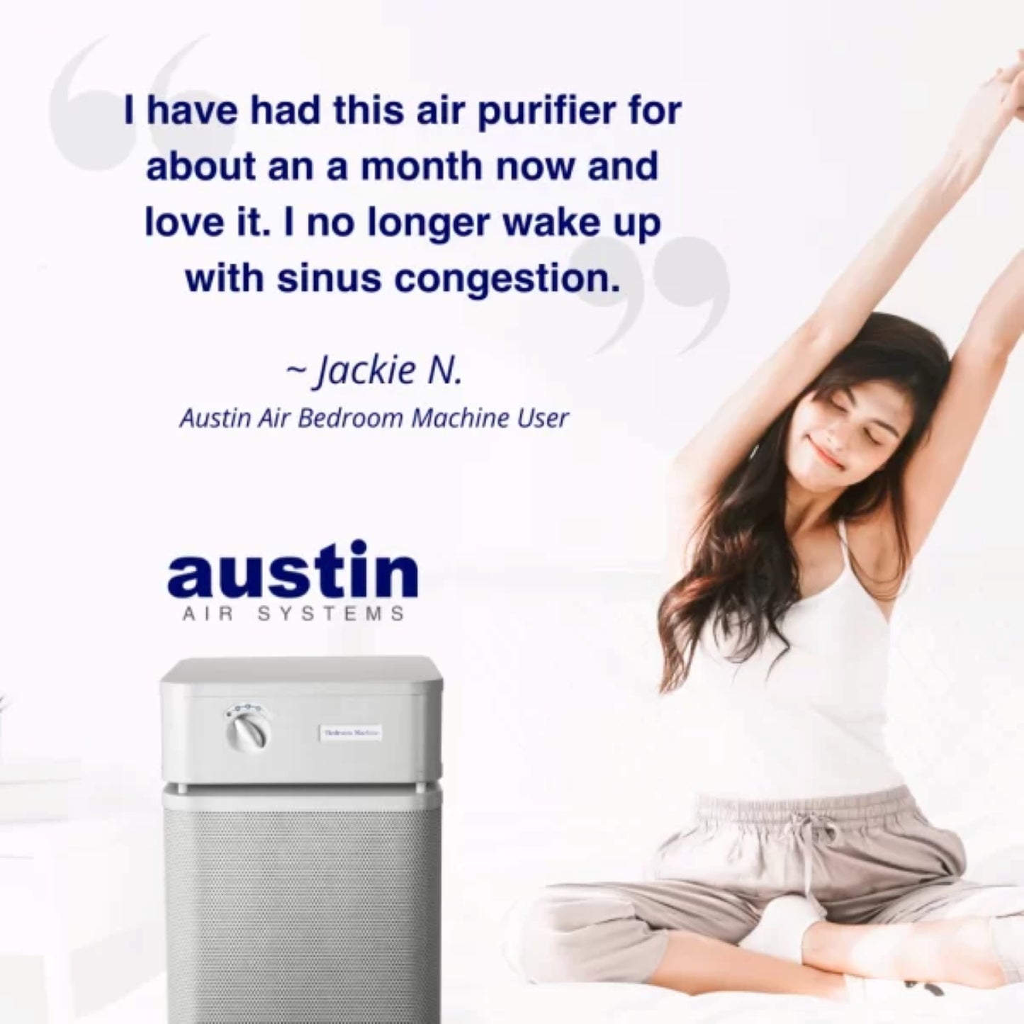 Austin Air - The Bedroom Machine - Air Purifier - Made in USA!