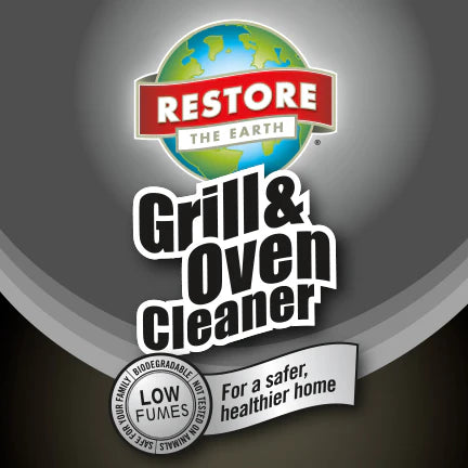 Restore Naturals Grill & Oven Cleaner (Non-Toxic, Biodegradable) Made in the USA