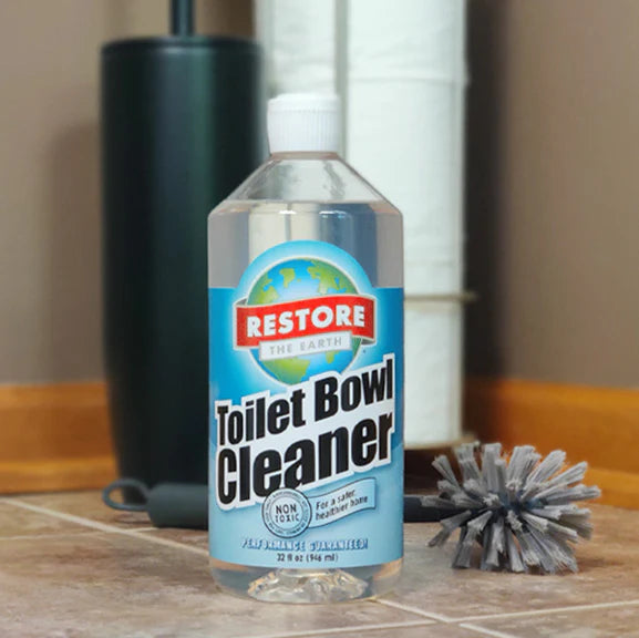 Restore Naturals Toilet Bowl Cleaner (Non-Toxic, Biodegradable) Made in the USA