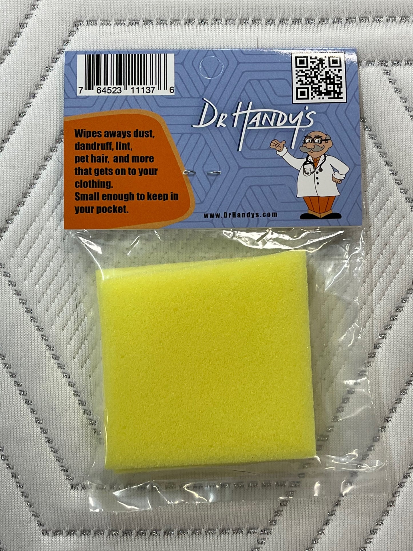 Dr. Handy's Wipe Away - Reusable pet hair remover *Better than lint rollers*